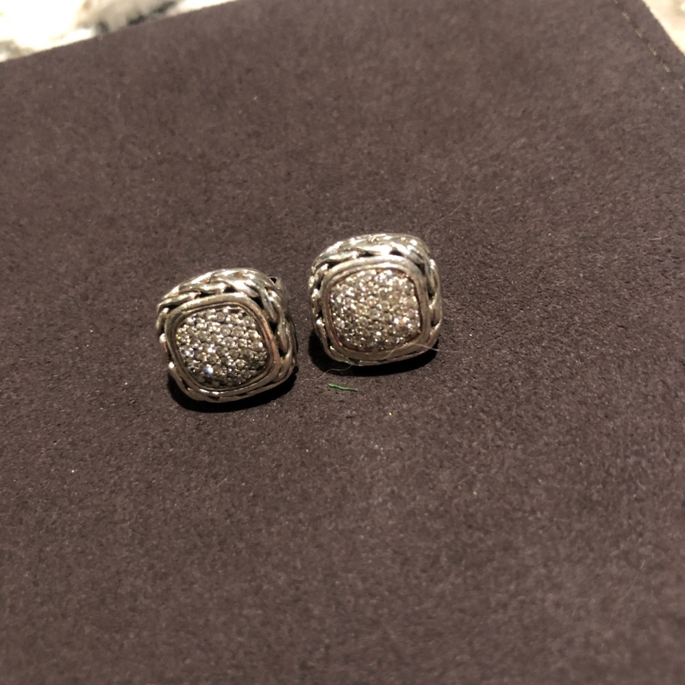 John Hardy stud earrings